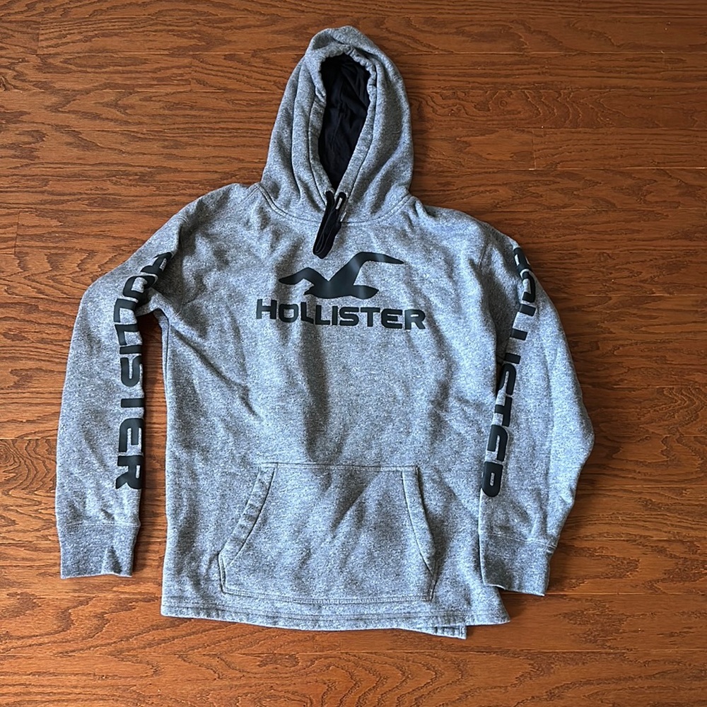 Men’s Grey Hollister Hoodie